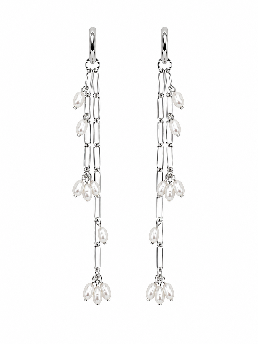 ERLA BLOOM EARRINGS SILVER