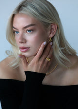 MOA XL EARRINGS GOLD