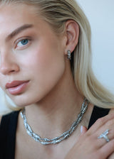 EIN EARRINGS SILVER
