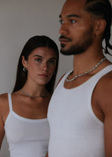 MIA XL EARRINGS SILVER