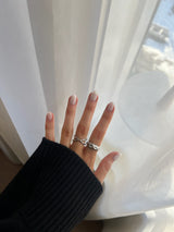 MAR2302 XL HRINGUR SILFUR