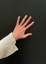 EIN OVER RING SILVER