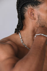 MIA2803 XL HÁLSMEN SILFUR