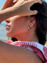 BRO1101 EYRNALOKKAR SILFUR