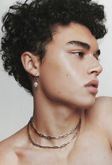 ERLA/URÐ EYRNALOKKAR SILFUR