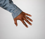 LÍV0701 XL HRINGUR SILFUR