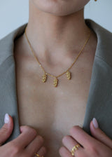 MAR X3 PENDANT CHAIN GOLD
