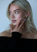 MOA XL EARRINGS GOLD