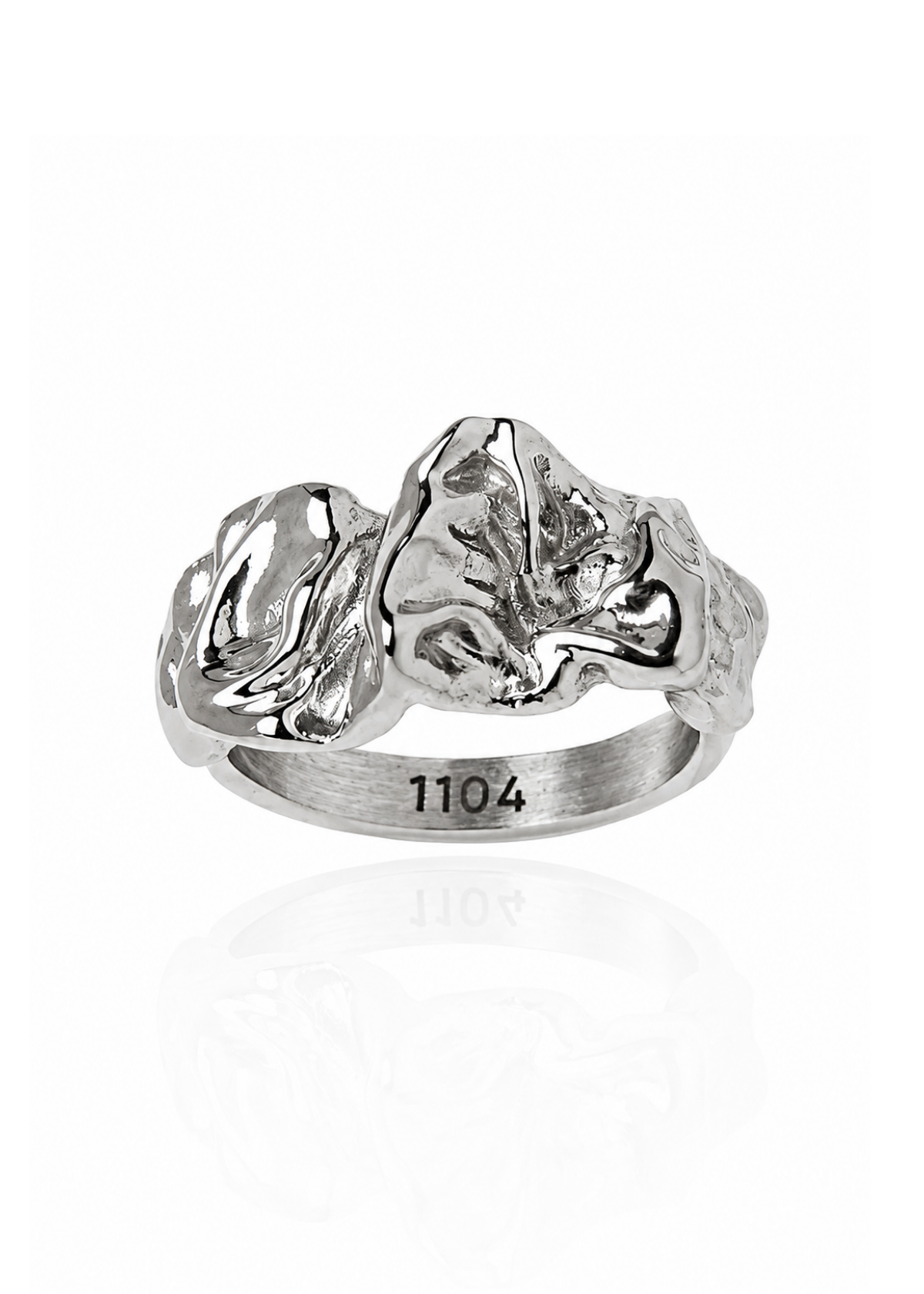 MOA1908 XL HRINGUR SILFUR