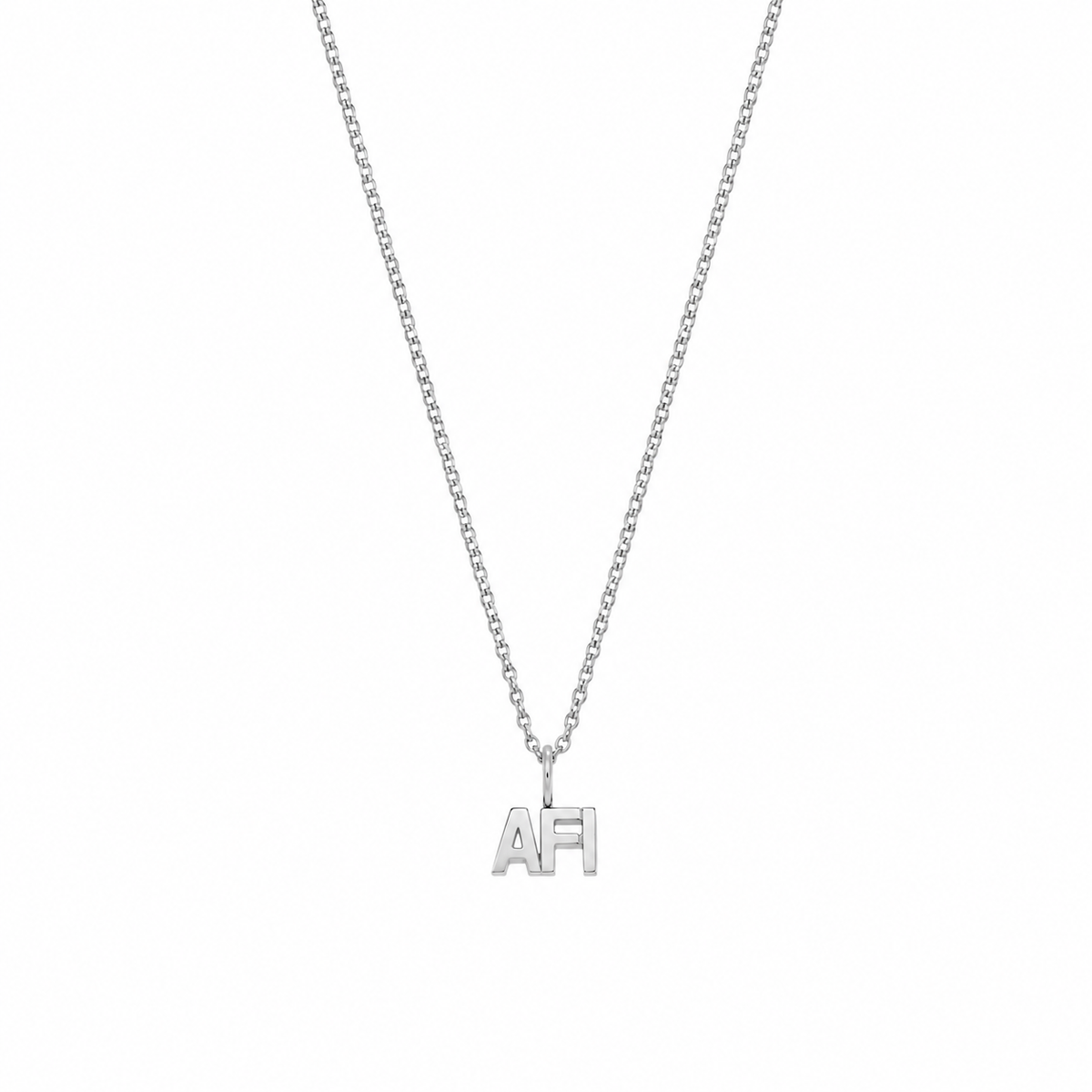 AFI PENDANT CHAIN SILVER