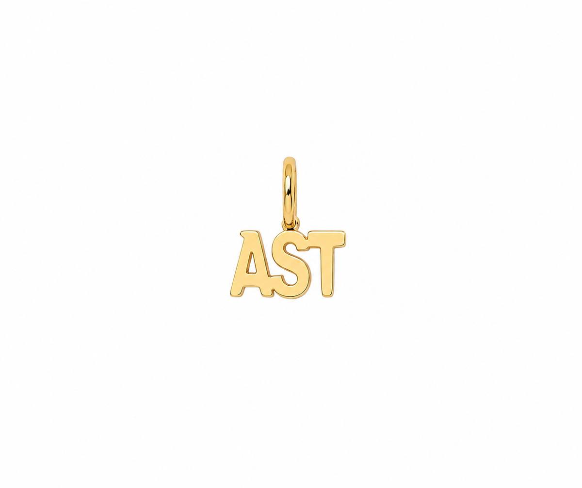 ÁST PENDANT GOLD