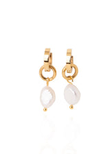 URÐ - ERLA PENDANT EARRINGS GOLD