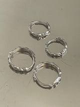 MAR2302 EYRNALOKKAR SILFUR - FORPÖNTUN (kemur fyrir jól)