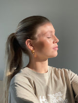 URÐ3108 XL EYRNALOKKAR GULL