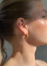 LÍV XL EARRINGS GOLD