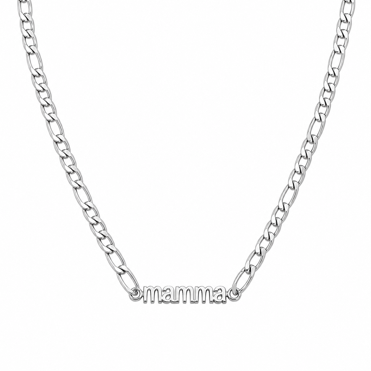 mamma CHAIN SILVER - lowercase
