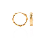 MAR2302 EYRNARLOKKAR GULL - FORPÖNTUN (kemur fyrir jól)