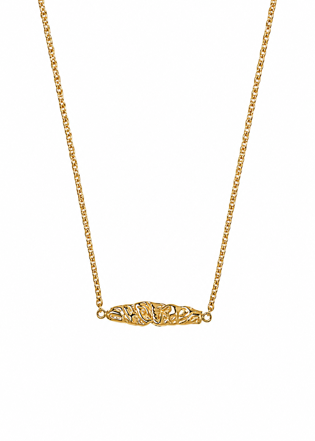 MOA1908 PENDANT HÁLSMEN GUL