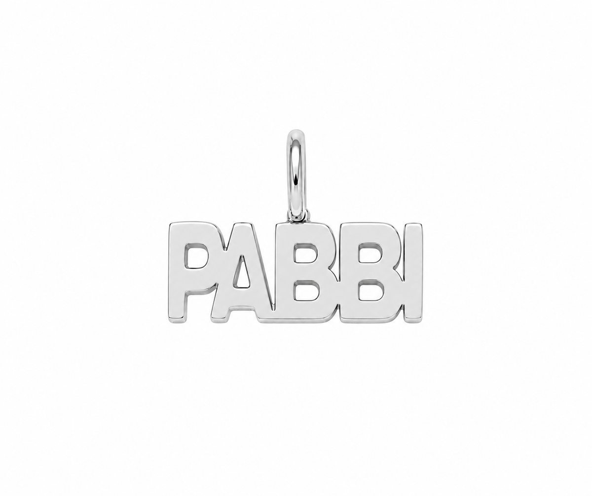 PABBI PENDANT SILVER