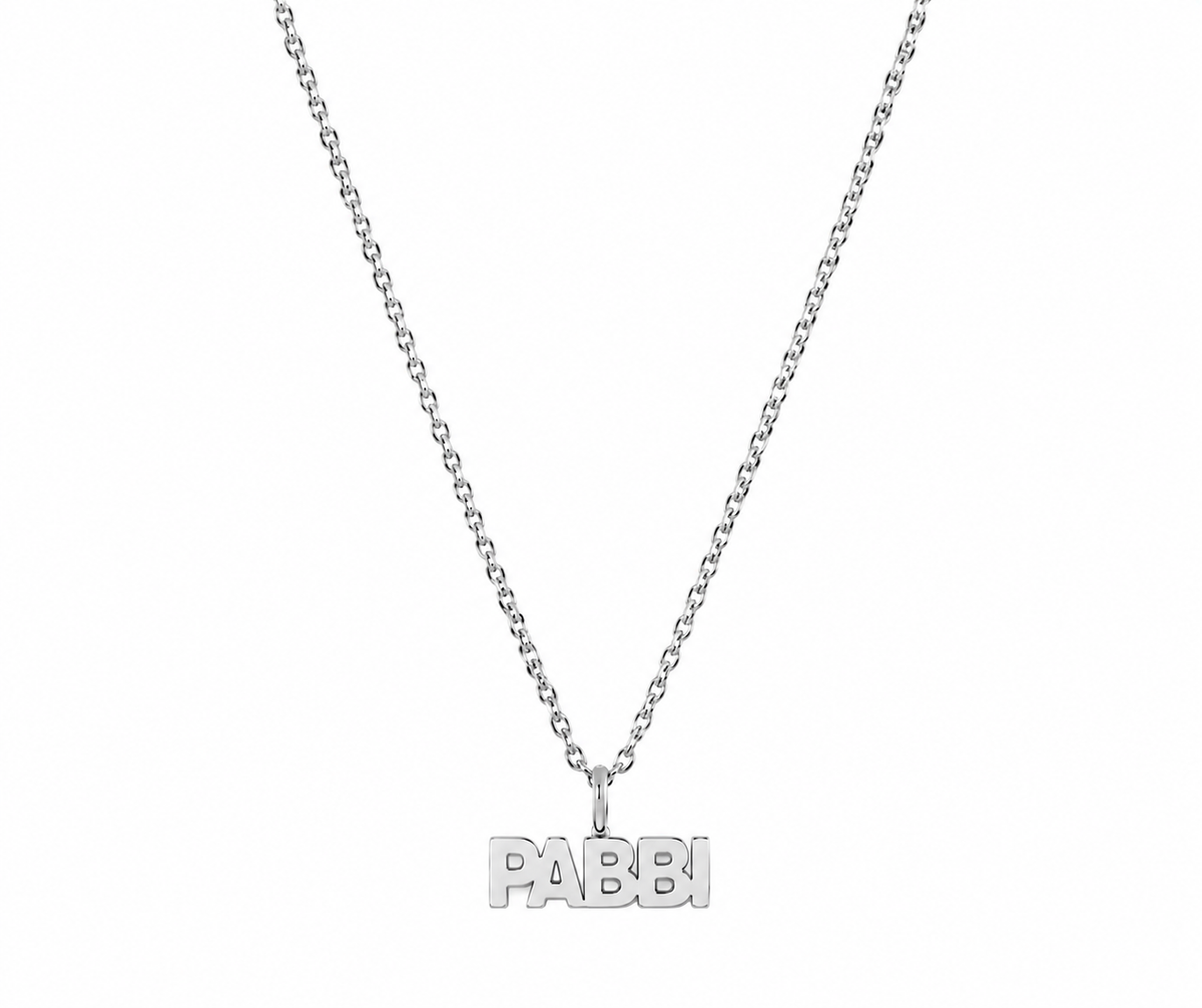PABBI CHAIN SILVER