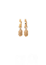 URÐ - MAR PENDANT EARRINGS GOLD