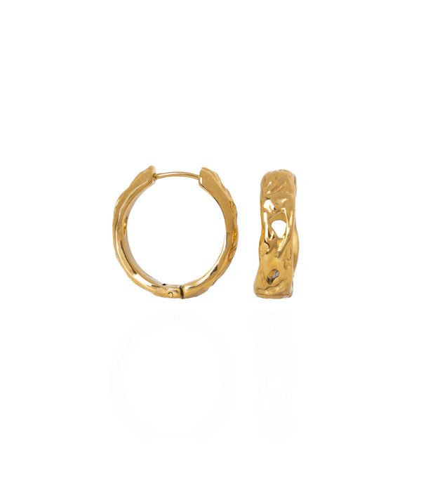 MIA2803 XL EARRINGS GOLD