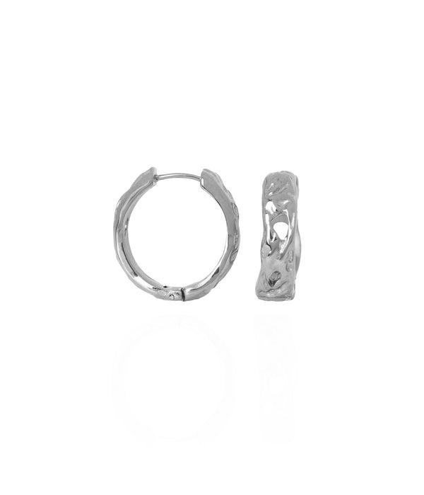 MIA2803 XL EARRINGS SILVER