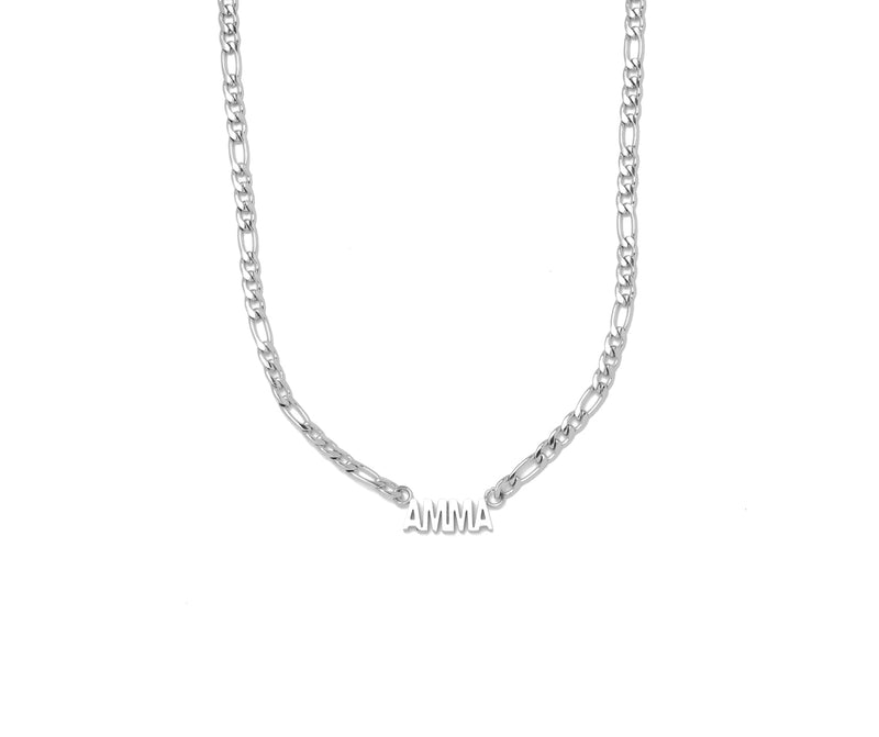 AMMA CHAIN XL SILVER