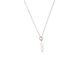 ERLA LONG PENDANT CHAIN SILVER