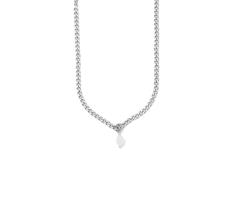 GUN - ERLA PENDANT CHAIN SILVER