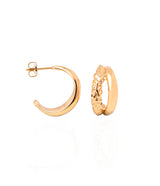 MAR2302 SPLIT EARRINGS GOLD
