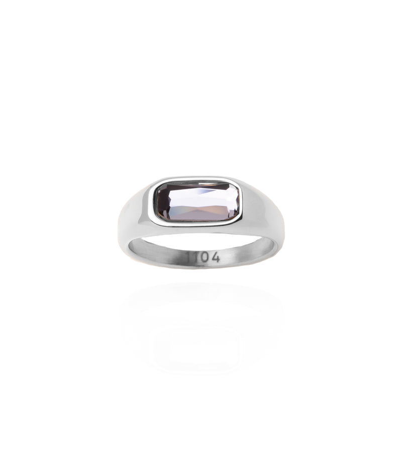 DÍS3011 RING SILVER