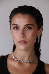 MIA2803 STUD EYRNALOKKAR SILFUR 