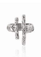 EIN XL RING SILVER