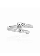 ELÍ SPIRAL RING SILVER
