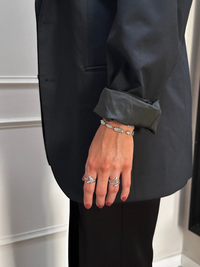 MAR2302 XL ARMBAND SILFUR