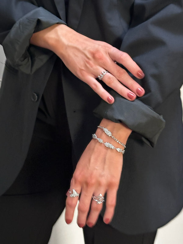 MAR/ERN ARMBAND SILFUR