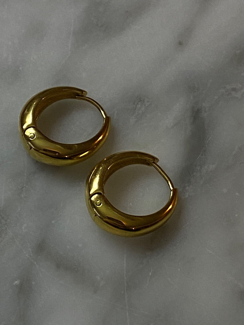 SÓL EARRINGS GOLD