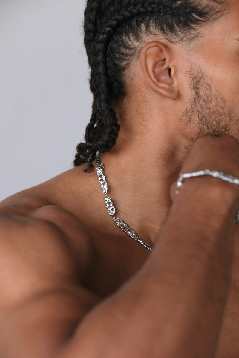 MIA2803 XL HÁLSMEN SILFUR 