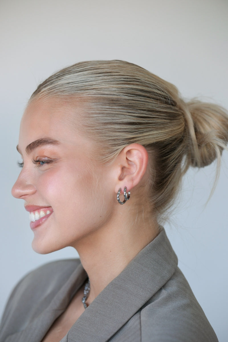 MAR2302 EYRNALOKKAR SILFUR - FORPÖNTUN (kemur fyrir jól) 