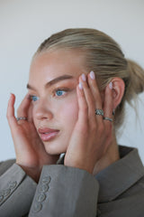 MAR2302 HRINGUR SILFUR