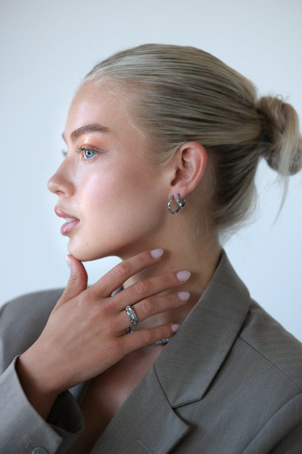 MAR2302 XL HRINGUR SILFUR