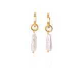 URÐ - ERLA LONG PENDANT EARRINGS GOLD