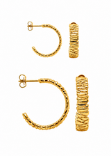 LÍV XL EARRINGS GOLD